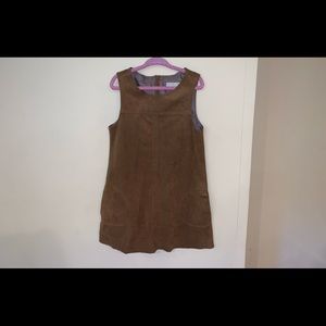 Brown Zara girls dress.
